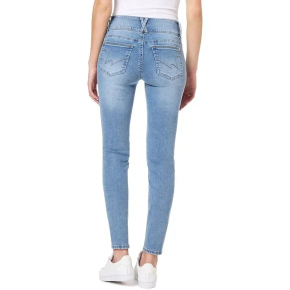 Womens Skinny Ankle Jeans High-Rise Insta Soft Juniors Stretch Denim